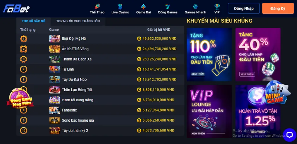 Biểu đồ minh họa cách tính toán dòng thanh toán và biểu tượng trong game Nổ Hũ